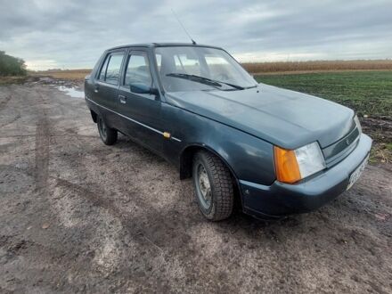 Зеленый ЗАЗ 1103 Славута, объемом двигателя 1.2 л и пробегом 150 тыс. км за 649 $, фото 1 на Automoto.ua