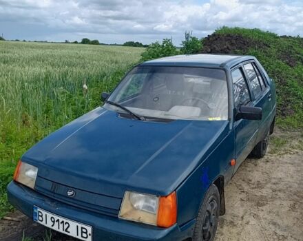 Зеленый ЗАЗ 1103 Славута, объемом двигателя 1.2 л и пробегом 97 тыс. км за 700 $, фото 1 на Automoto.ua