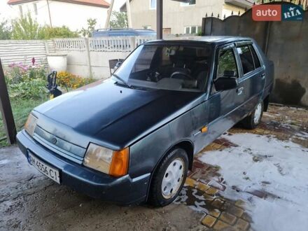 Зеленый ЗАЗ 1103 Славута, объемом двигателя 1.2 л и пробегом 150 тыс. км за 950 $, фото 1 на Automoto.ua