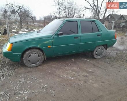 Зеленый ЗАЗ 1103 Славута, объемом двигателя 1.2 л и пробегом 126 тыс. км за 1500 $, фото 1 на Automoto.ua