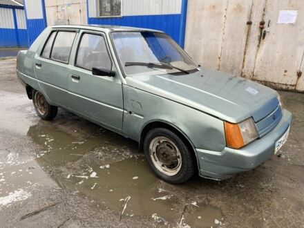 Зеленый ЗАЗ 1103 Славута, объемом двигателя 1.2 л и пробегом 150 тыс. км за 592 $, фото 1 на Automoto.ua