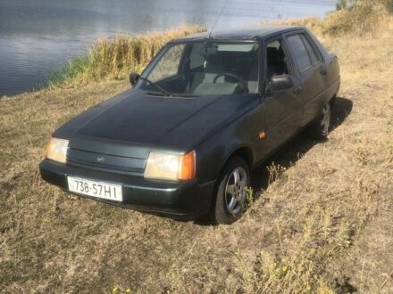 Зеленый ЗАЗ 1103 Славута, объемом двигателя 1.2 л и пробегом 150 тыс. км за 845 $, фото 1 на Automoto.ua