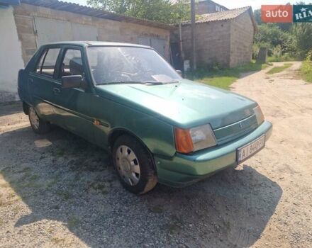 Зеленый ЗАЗ 1103 Славута, объемом двигателя 1.2 л и пробегом 120 тыс. км за 1300 $, фото 1 на Automoto.ua