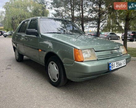Зеленый ЗАЗ 1103 Славута, объемом двигателя 1.2 л и пробегом 146 тыс. км за 1750 $, фото 1 на Automoto.ua