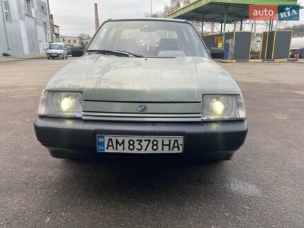 Зеленый ЗАЗ 1103 Славута, объемом двигателя 1.2 л и пробегом 160 тыс. км за 900 $, фото 1 на Automoto.ua