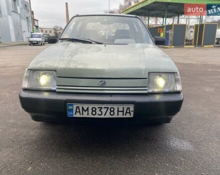 Зеленый ЗАЗ 1103 Славута, объемом двигателя 1.2 л и пробегом 160 тыс. км за 900 $, фото 1 на Automoto.ua