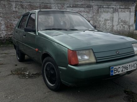 Зеленый ЗАЗ 1103 Славута, объемом двигателя 1.2 л и пробегом 105 тыс. км за 1100 $, фото 1 на Automoto.ua