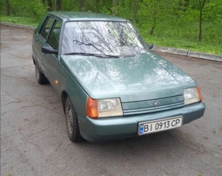 Зеленый ЗАЗ 1103 Славута, объемом двигателя 1.2 л и пробегом 106 тыс. км за 1400 $, фото 1 на Automoto.ua