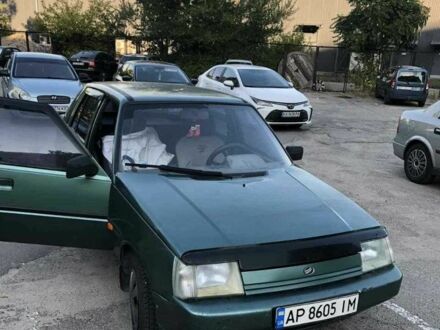 Зеленый ЗАЗ 1103 Славута, объемом двигателя 1.2 л и пробегом 99 тыс. км за 1150 $, фото 1 на Automoto.ua
