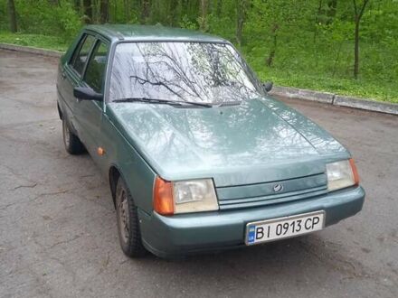 Зеленый ЗАЗ 1103 Славута, объемом двигателя 1.2 л и пробегом 106 тыс. км за 1500 $, фото 1 на Automoto.ua