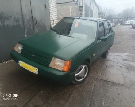 Зеленый ЗАЗ 1103 Славута, объемом двигателя 1 л и пробегом 150 тыс. км за 840 $, фото 1 на Automoto.ua
