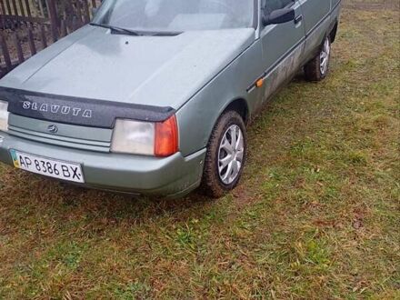 Зеленый ЗАЗ 1103 Славута, объемом двигателя 1.3 л и пробегом 120 тыс. км за 1300 $, фото 1 на Automoto.ua