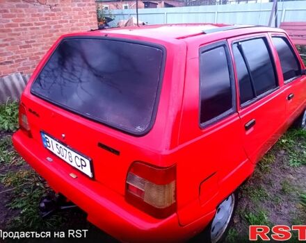 Красный ЗАЗ 1105 Дана, объемом двигателя 1.2 л и пробегом 200 тыс. км за 600 $, фото 2 на Automoto.ua