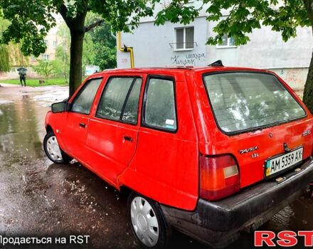 Красный ЗАЗ 1105 Дана, объемом двигателя 1.2 л и пробегом 0 тыс. км за 600 $, фото 1 на Automoto.ua