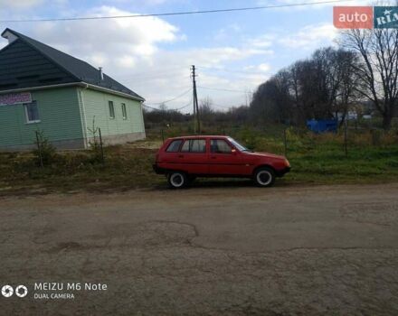 Красный ЗАЗ 1105 Дана, объемом двигателя 1.1 л и пробегом 100 тыс. км за 844 $, фото 2 на Automoto.ua