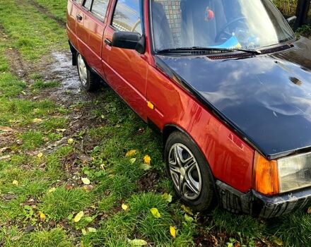 Красный ЗАЗ 1105 Дана, объемом двигателя 1.3 л и пробегом 0 тыс. км за 600 $, фото 1 на Automoto.ua