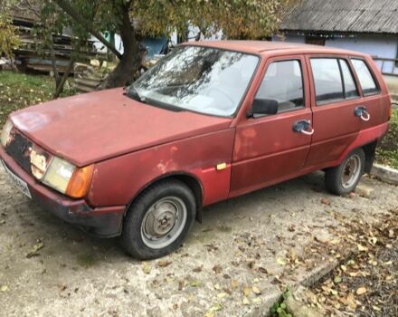 Красный ЗАЗ 1105 Дана, объемом двигателя 1.1 л и пробегом 1 тыс. км за 12000 $, фото 1 на Automoto.ua