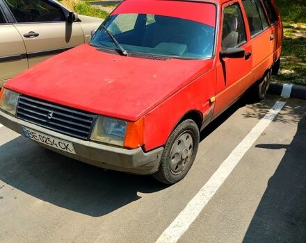 Красный ЗАЗ 1105 Дана, объемом двигателя 1.1 л и пробегом 123 тыс. км за 550 $, фото 1 на Automoto.ua