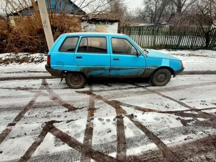 Синій ЗАЗ 1105 Дана, об'ємом двигуна 1.1 л та пробігом 100 тис. км за 25000 $, фото 1 на Automoto.ua