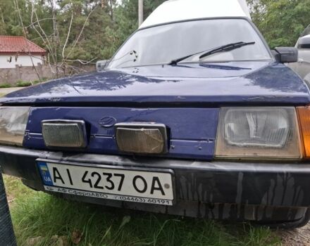 Синий ЗАЗ 110557, объемом двигателя 1.2 л и пробегом 230 тыс. км за 599 $, фото 1 на Automoto.ua