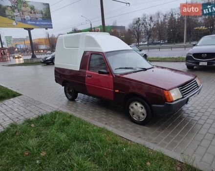 Красный ЗАЗ 110558, объемом двигателя 1.2 л и пробегом 297 тыс. км за 445 $, фото 4 на Automoto.ua