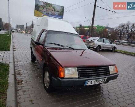 Красный ЗАЗ 110558, объемом двигателя 1.2 л и пробегом 297 тыс. км за 445 $, фото 1 на Automoto.ua