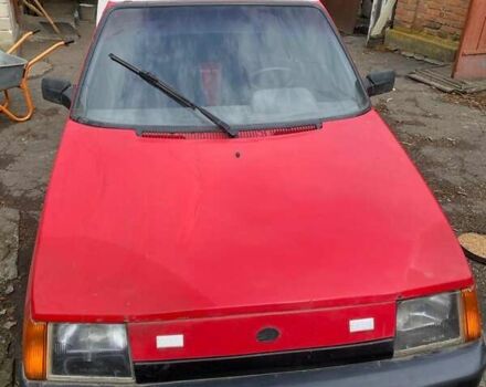 Красный ЗАЗ 110558, объемом двигателя 1.2 л и пробегом 170 тыс. км за 750 $, фото 1 на Automoto.ua