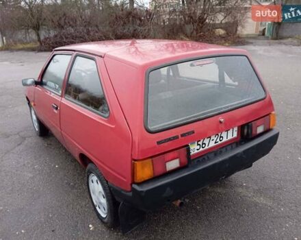 Червоний ЗАЗ 110558, об'ємом двигуна 1.2 л та пробігом 42 тис. км за 1350 $, фото 4 на Automoto.ua