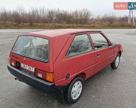 Червоний ЗАЗ 110558, об'ємом двигуна 1.2 л та пробігом 42 тис. км за 1350 $, фото 3 на Automoto.ua