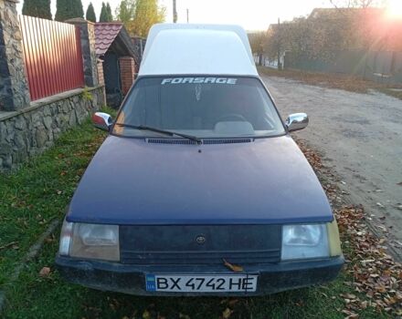 Синий ЗАЗ 110558, объемом двигателя 1.1 л и пробегом 270 тыс. км за 320 $, фото 2 на Automoto.ua