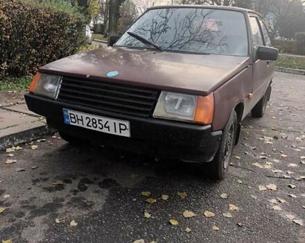 Красный ЗАЗ 1140, объемом двигателя 1.2 л и пробегом 180 тыс. км за 750 $, фото 1 на Automoto.ua