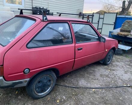 Червоний ЗАЗ 1140, об'ємом двигуна 0.9 л та пробігом 70 тис. км за 600 $, фото 1 на Automoto.ua