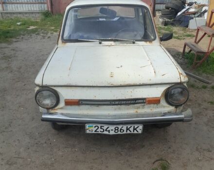 Белый ЗАЗ 968, объемом двигателя 1.2 л и пробегом 72 тыс. км за 136 $, фото 1 на Automoto.ua