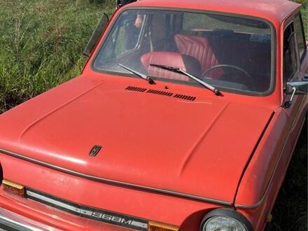 Красный ЗАЗ 968, объемом двигателя 0 л и пробегом 665 тыс. км за 850 $, фото 1 на Automoto.ua