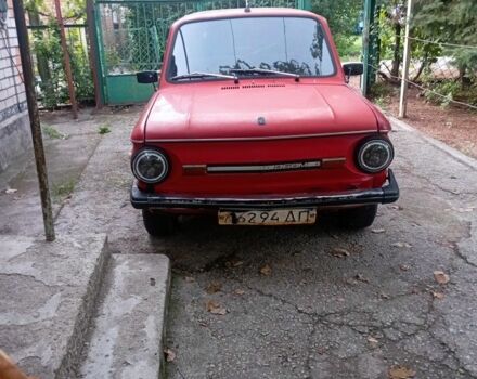 Красный ЗАЗ 968, объемом двигателя 1 л и пробегом 64 тыс. км за 335 $, фото 1 на Automoto.ua