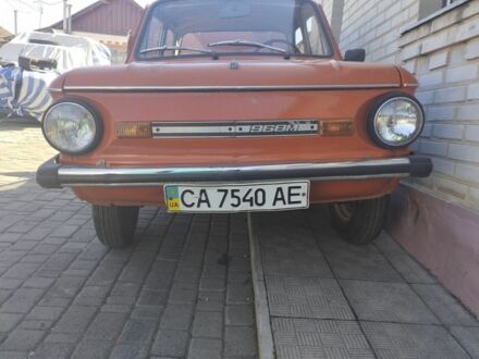 ЗАЗ 968 1990 в Обухове на Automoto.ua Красный ЗАЗ 968, объемом двигателя 1 л и пробегом 15 тыс. км за 630 $, фото 1 на Automoto.ua