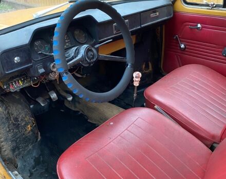 Желтый ЗАЗ 968, объемом двигателя 1.2 л и пробегом 30 тыс. км за 238 $, фото 5 на Automoto.ua