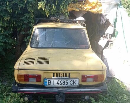 Желтый ЗАЗ 968, объемом двигателя 1.2 л и пробегом 100 тыс. км за 170 $, фото 1 на Automoto.ua