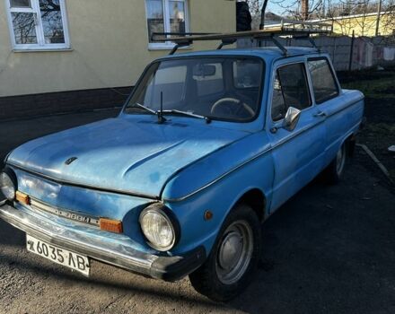 Синий ЗАЗ 968, объемом двигателя 1 л и пробегом 3 тыс. км за 500 $, фото 1 на Automoto.ua