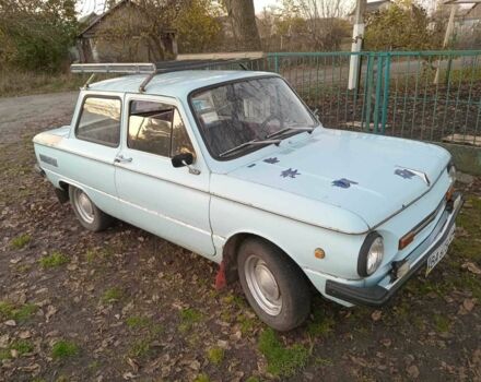 Синий ЗАЗ 968, объемом двигателя 1.2 л и пробегом 70 тыс. км за 382 $, фото 1 на Automoto.ua