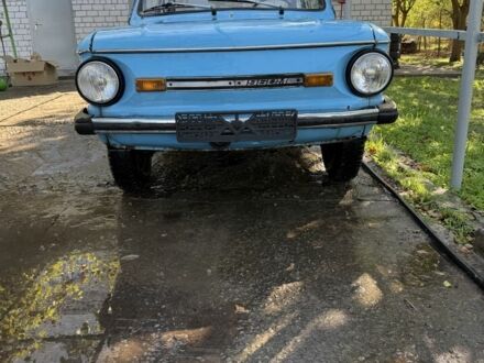 Синий ЗАЗ 968, объемом двигателя 1.2 л и пробегом 38 тыс. км за 499 $, фото 1 на Automoto.ua