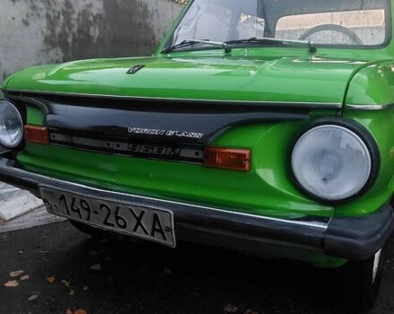 Зеленый ЗАЗ 968, объемом двигателя 1.2 л и пробегом 156 тыс. км за 30000 $, фото 2 на Automoto.ua