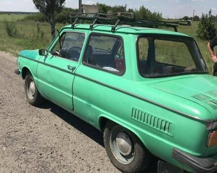 Зеленый ЗАЗ 968, объемом двигателя 0.97 л и пробегом 100 тыс. км за 1198 $, фото 1 на Automoto.ua