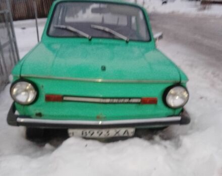 Зеленый ЗАЗ 968, объемом двигателя 1 л и пробегом 60 тыс. км за 179 $, фото 1 на Automoto.ua