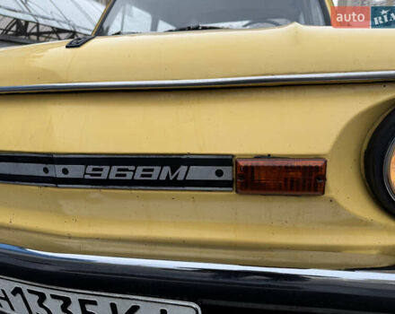 Желтый ЗАЗ 968 М, объемом двигателя 1.2 л и пробегом 150 тыс. км за 500 $, фото 2 на Automoto.ua