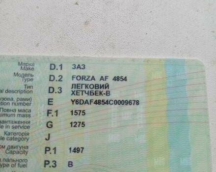 Черный ЗАЗ Форза, объемом двигателя 1.5 л и пробегом 200 тыс. км за 1300 $, фото 1 на Automoto.ua