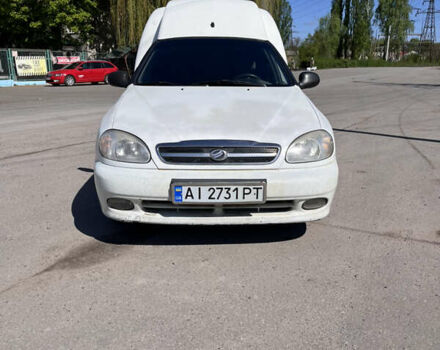 Белый ЗАЗ Lanos Cargo, объемом двигателя 1.5 л и пробегом 333 тыс. км за 1500 $, фото 1 на Automoto.ua