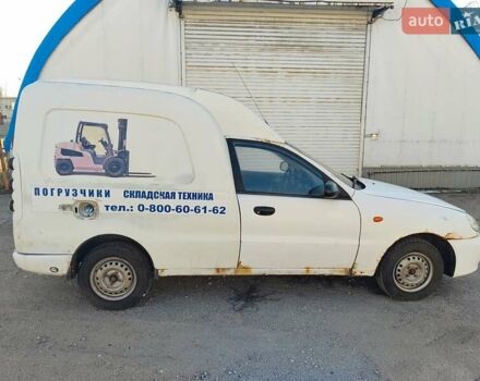 Белый ЗАЗ Lanos Cargo, объемом двигателя 1.3 л и пробегом 486 тыс. км за 1000 $, фото 3 на Automoto.ua