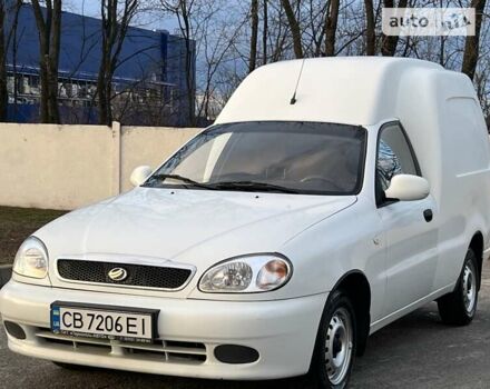 Білий ЗАЗ Lanos Cargo, об'ємом двигуна 1.5 л та пробігом 63 тис. км за 3650 $, фото 1 на Automoto.ua