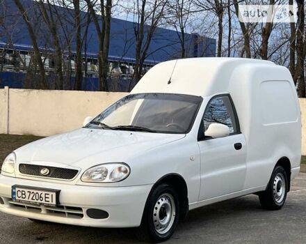 Білий ЗАЗ Lanos Cargo, об'ємом двигуна 1.5 л та пробігом 63 тис. км за 3850 $, фото 3 на Automoto.ua